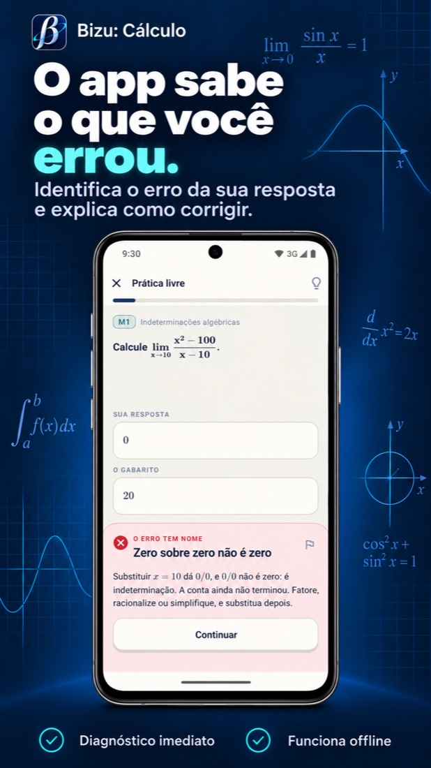 Tela do aplicativo: O corretor