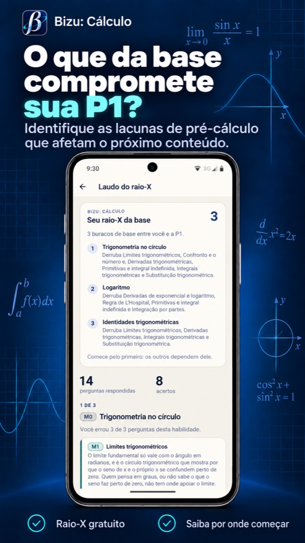 Tela do aplicativo: Raio-X da base